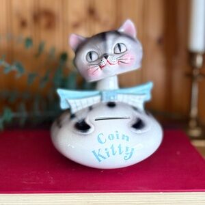 RARE Vintage Holt Howard Coin Kitty Bobber - Collectors Item